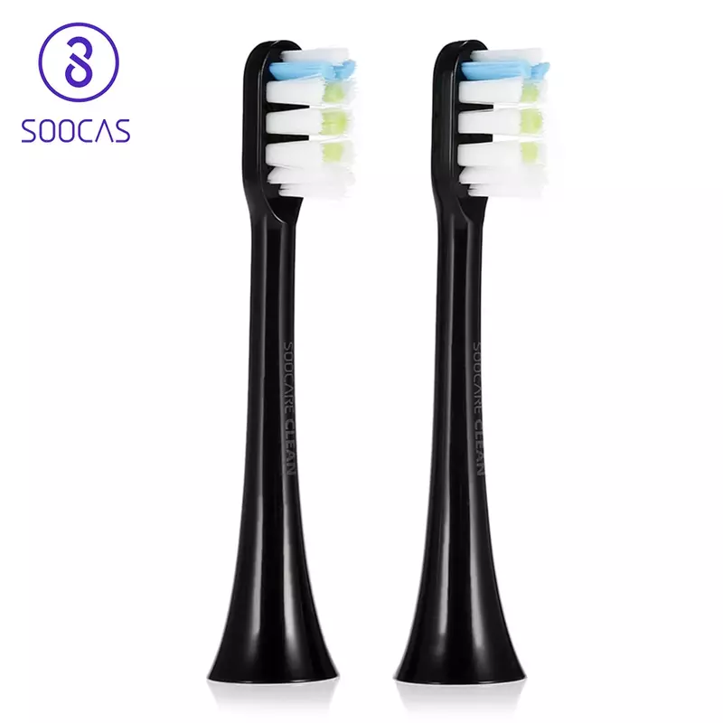 Оригинальные сменные головки SOOCAS X3 X1 X5 для зубной щетки SOOCARE X1 X3, звуковая электрическая Бриллиантовая умная зубная щетка
