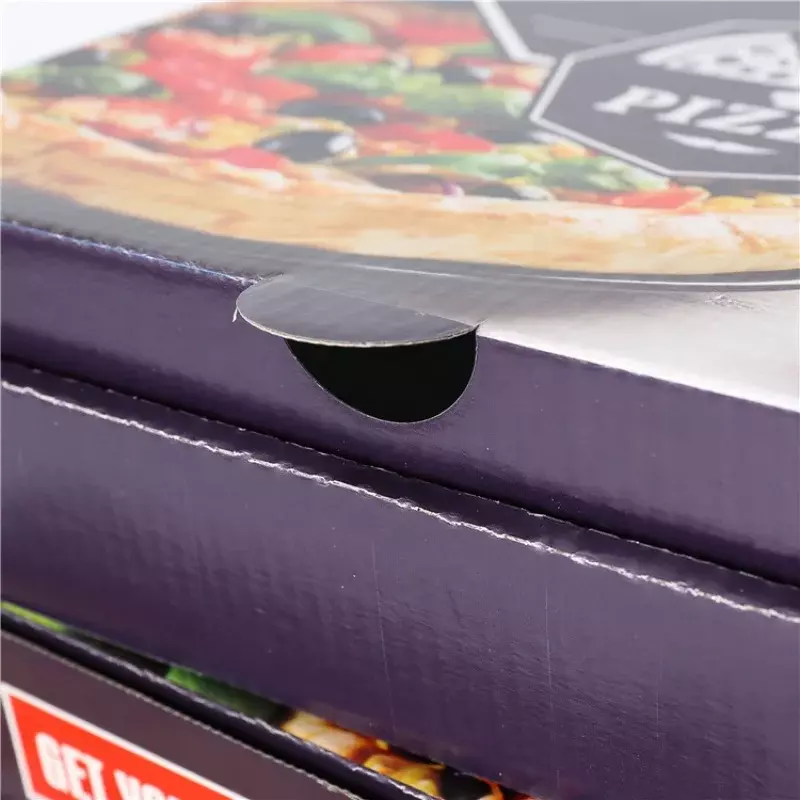 Prodotto personalizzato scatola per pizza termica in foglio di alluminio personalizzata in vendita