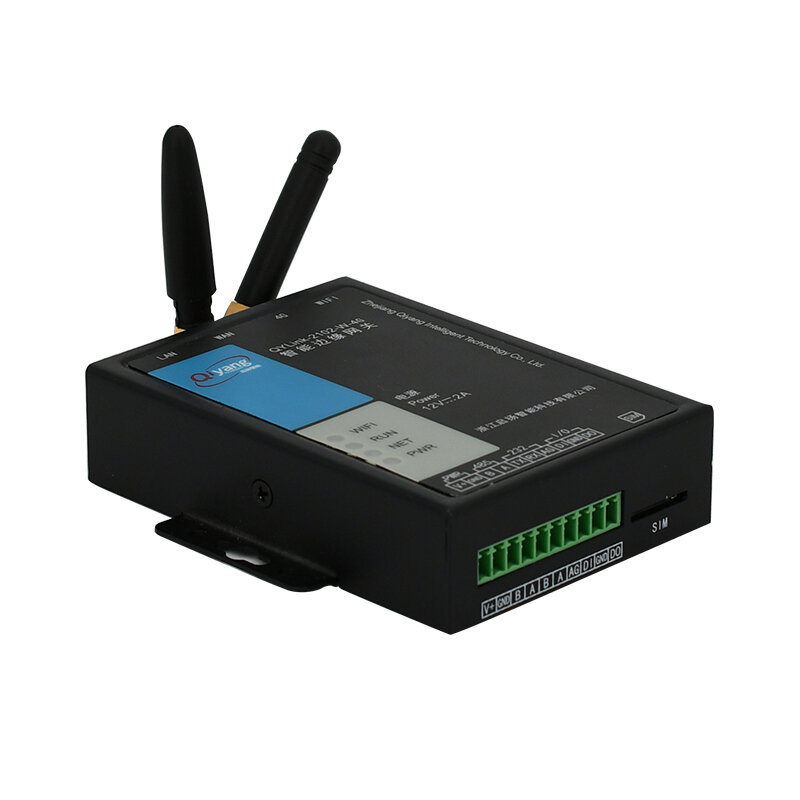 Компьютерный шлюз с окантовкой Интернета вещей, 4G, Full Netcom, 2*100 Мбит, Ethernet, несколько устройств RS485/RS232, Wi-Fi LoRa