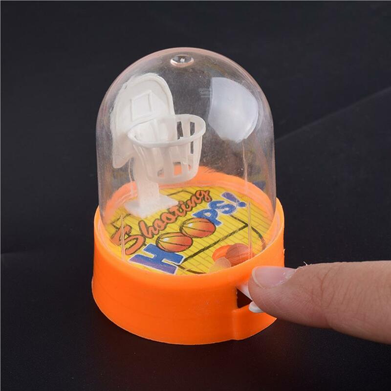 Mini juguete de baloncesto para dedos, exquisito juguete de escritorio, ahorro de espacio, tamaño compacto, multicolor, juguetes de interacción atractivos, 5 uds.