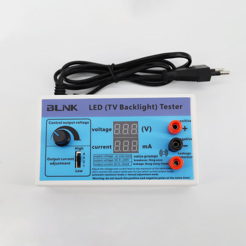 Testeur de rétro-éclairage de télévision, lampe LED 0-230V, bandes LED polyvalentes, outil de Test de perles, Instruments de mesure pour la lumière LED