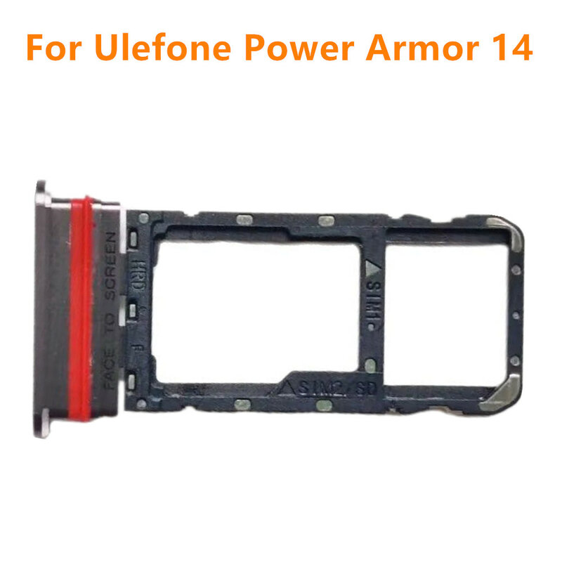 Para ulefone power armor 14 telefone celular novo original titular do cartão sim bandeja leitor slot