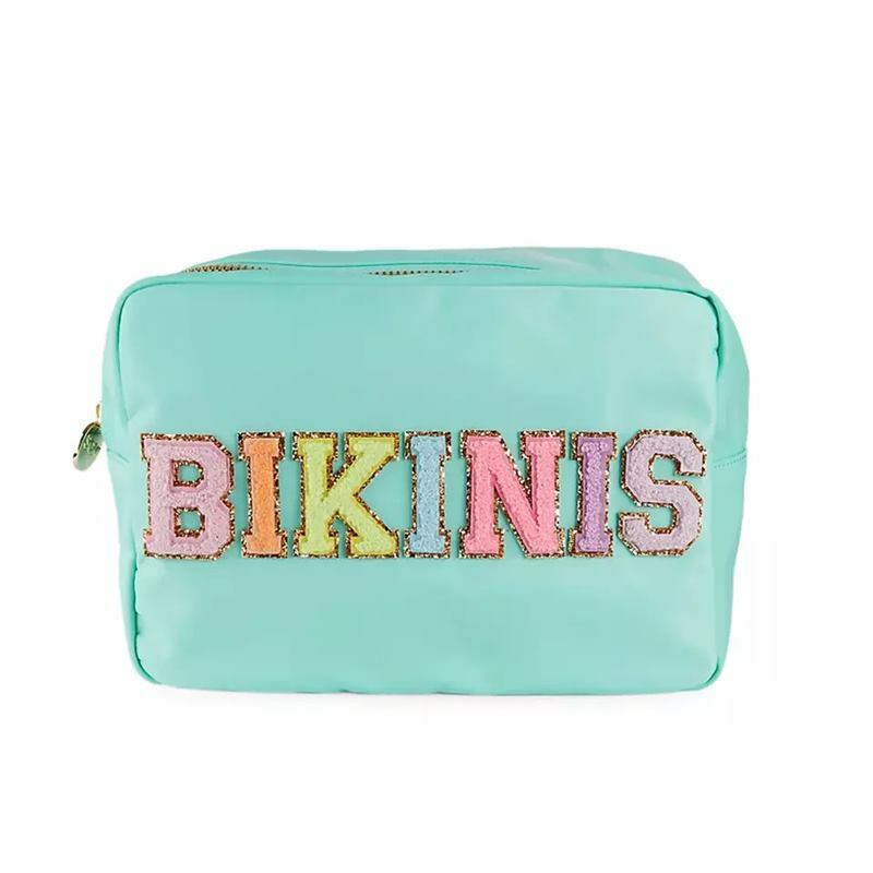 Borsa in Nylon Multi colori di serie borsa per cosmetici grande borsa per articoli da toeletta con cerniera per borsa per trucco regalo per ragazze da donna