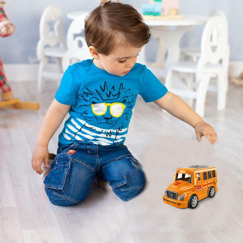 Stadt dienste ziehen Spielzeug autos zurück Spielzeug Reibung Auto Blatt Goody Bag Füller für Feier Reibung Fahrzeuge lernen Spielzeug,