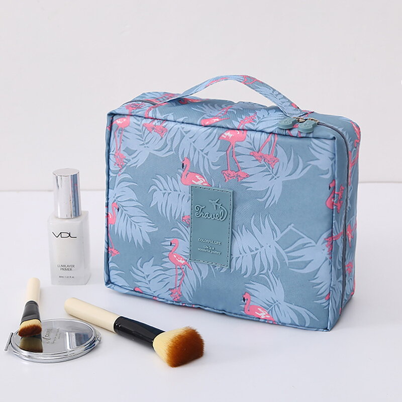 2023 Women Makeup Bag Toiletrys Organizer Cosmetic Bags Outdoor Travel Girl Personal Hygiene Waterproof Tote Beauty Make Up Case