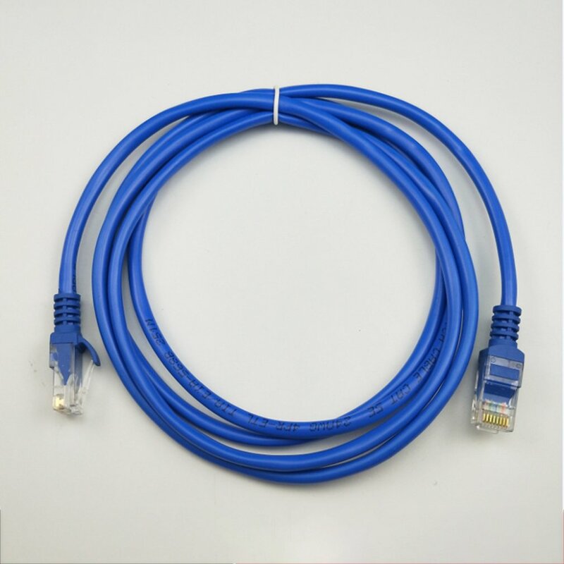 CAT5E RJ45 kabel Ethernet kabel LAN jaringan 5/10/15M komputer Notebook Router pemantauan Rj45 kabel pria konektor Reticle