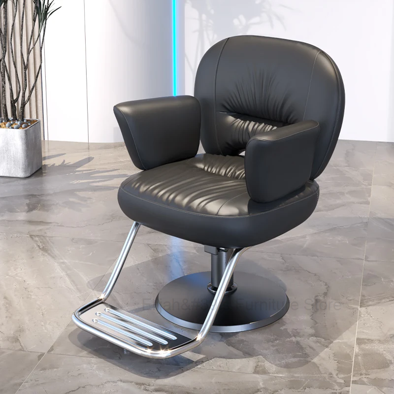 Винтажные парикмахерские кресла на колесиках, парикмахерские кресла с откидывающейся спинкой, гидравлические парикмахерские кресла для тату, фризюрстул, мебель для салона YX50BC