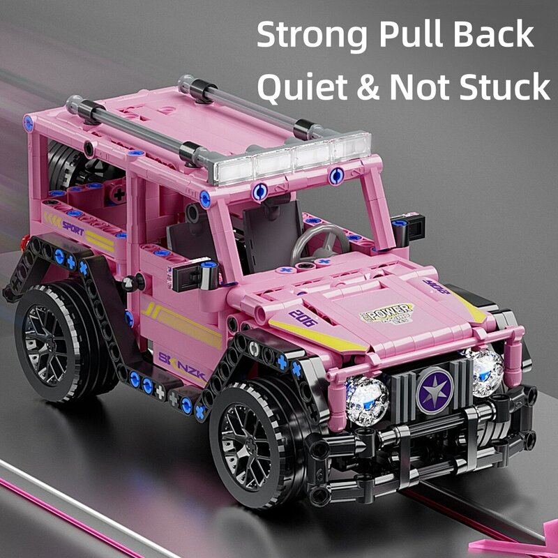 485PCS Building Blocks City Speed Car regalo festivo che dà veicolo da corsa con Super racer mattoni giocattoli per bambini regalo ragazzo