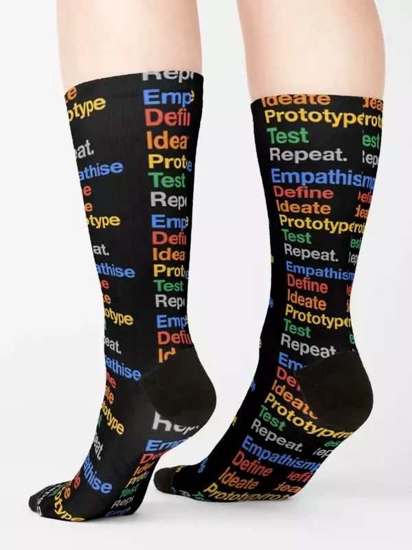 Ux Design/digitaler Produkt innovations prozess: Design Thinking Socken Kinder Männer Baumwolle hochwertige Mädchens ocken Herren