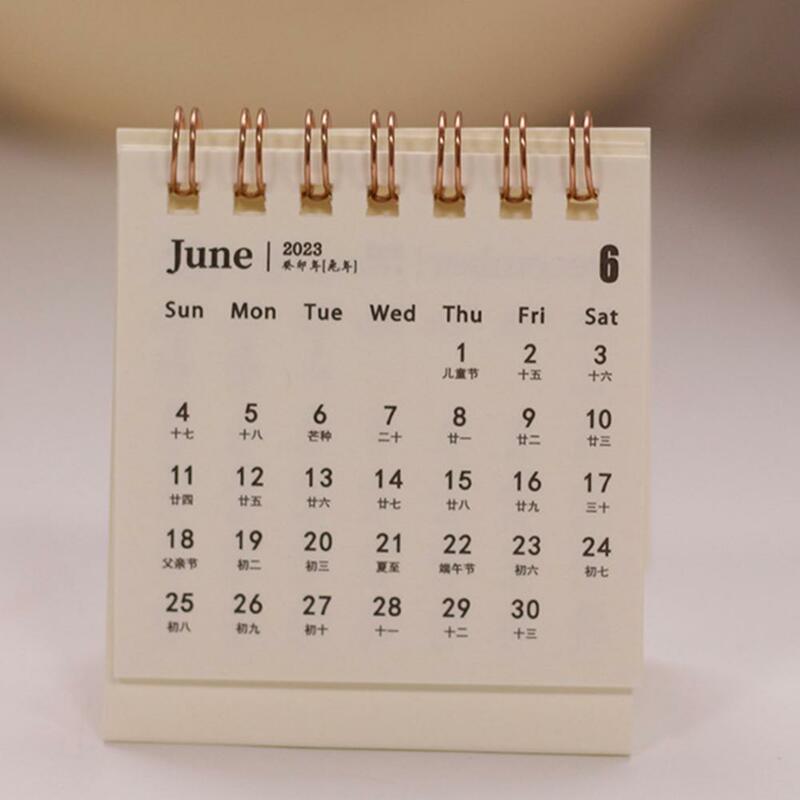 Regalo utile anatra calendario scolastico antiruggine design moderno calendario scolastico facile da usare in ufficio
