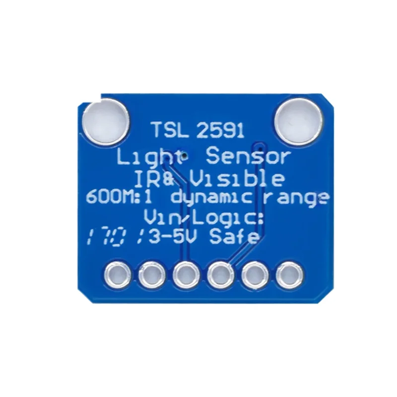 TSL2591 Módulo de Sensor óptico Digital 1980 de alta dinámica, herramienta de desarrollo de Sensor óptico de alto rango I2C