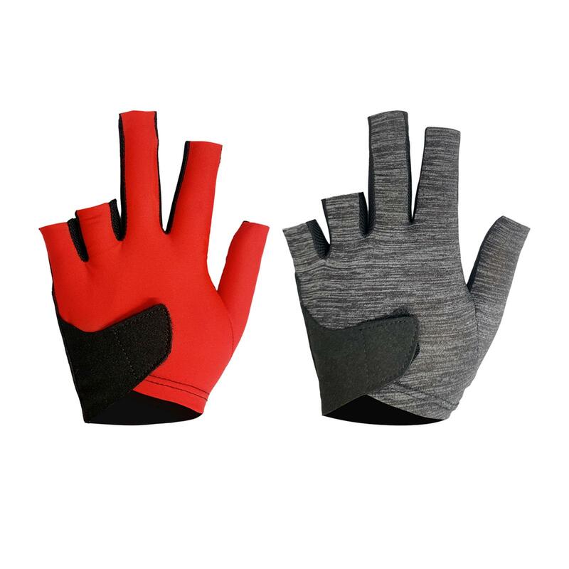 Professional Billiard Glove Left Hand Women Men Gym Portable Pool Cue Gloves