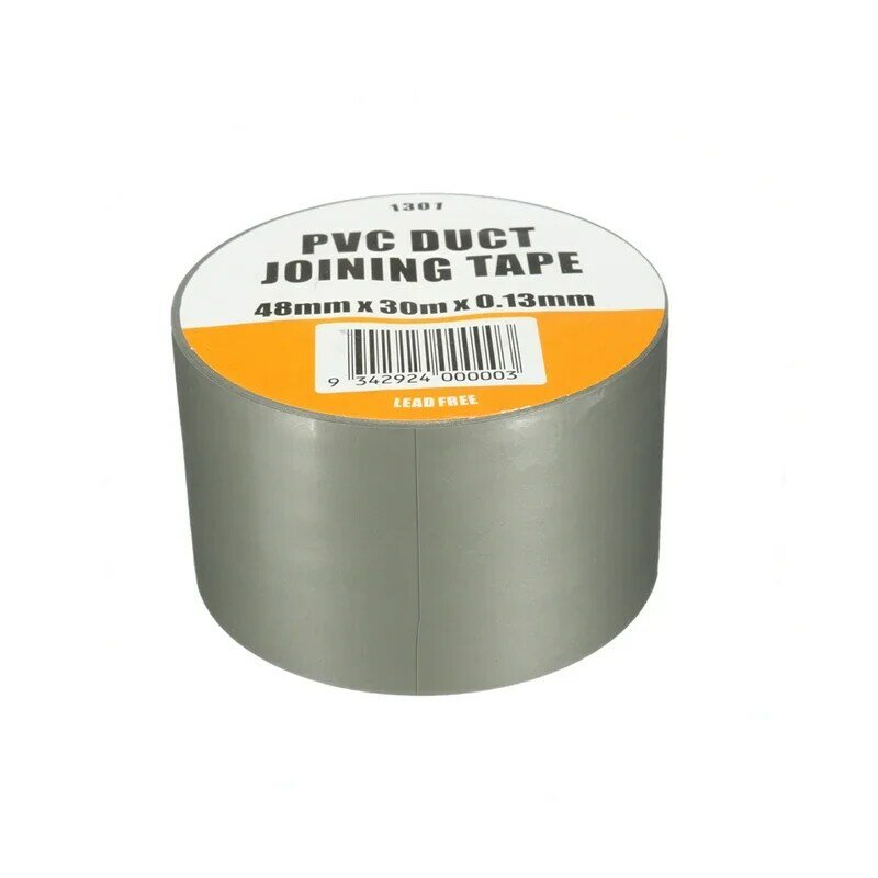 Waterproof Duct Tape 4.8cm*30m Heavy Duty Duct Cloth Tape Tool Silver