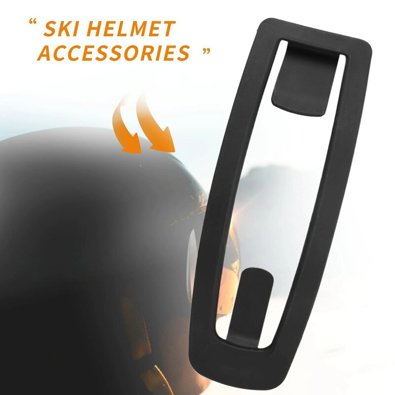 Helm Ski Universal, Aksesoris helm Ski, sabuk klip kacamata