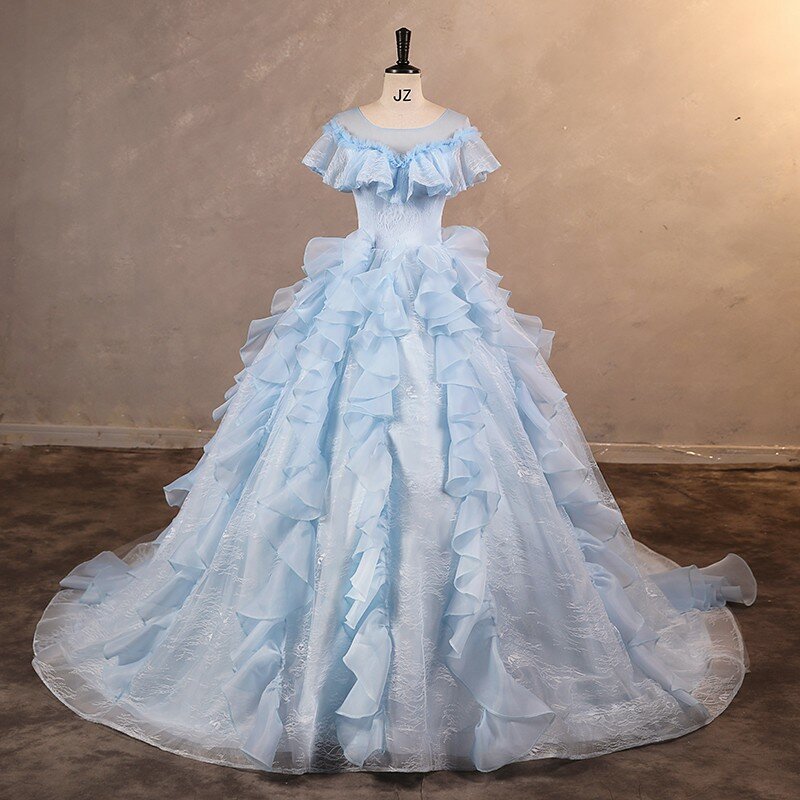 Новинка 2024, платья для Quinceanera, роскошное кружевное платье, Классические платья для выпускного вечера, реальное фото, женское платье на день рождения