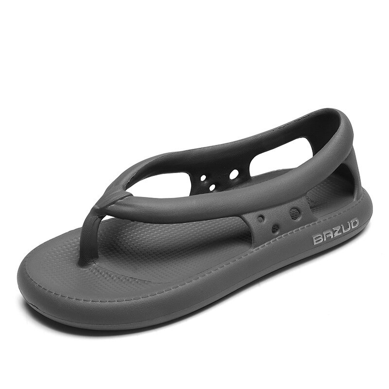 Letnie damskie EVA kapcie z grubą podeszwą męskie klapki w jednolitym kolorze dla par halowych bez klips do poślizgu stóp sandały sandały Hombre