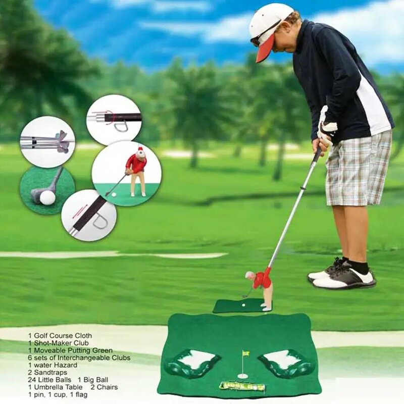 Mini Golf Professional Practice Set Sport Club giocattolo per bambini pratica giochi al coperto Golf Training