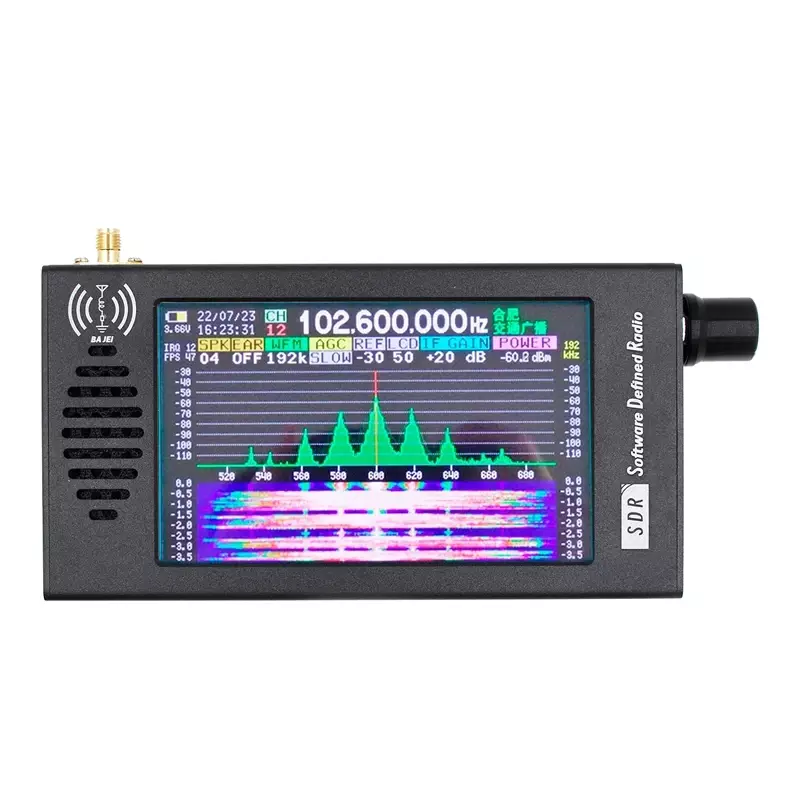 SDR-101ซอฟต์แวร์กำหนดวิทยุ SDR Radio DSP เครื่องรับสัญญาณวิทยุ FM AM MW Wfm SSB CW HAM แบบดิจิทัล