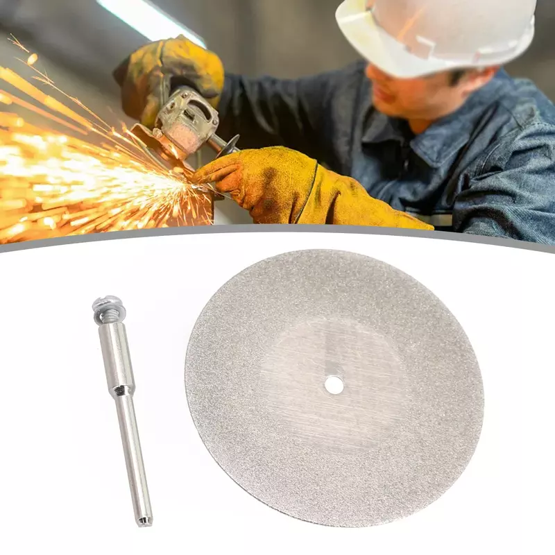 Mola diamantata Mini disco da taglio Set lame per seghe circolari in metallo per accessori per utensili rotanti Dremel 40/50/60mm