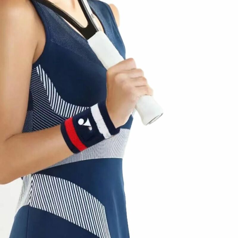 Absorpcja potu sportowa ręcznik do ocierania potu oddychająca opaska do badmintona ochraniacz na rękę pasek ochronny sportowy usztywniający
