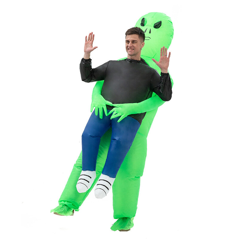 Надувной костюм инопланетянина для взрослых, Детский костюм для косплея, Забавный костюм, аниме, маскарадный костюм на Хэллоуин для женщин
