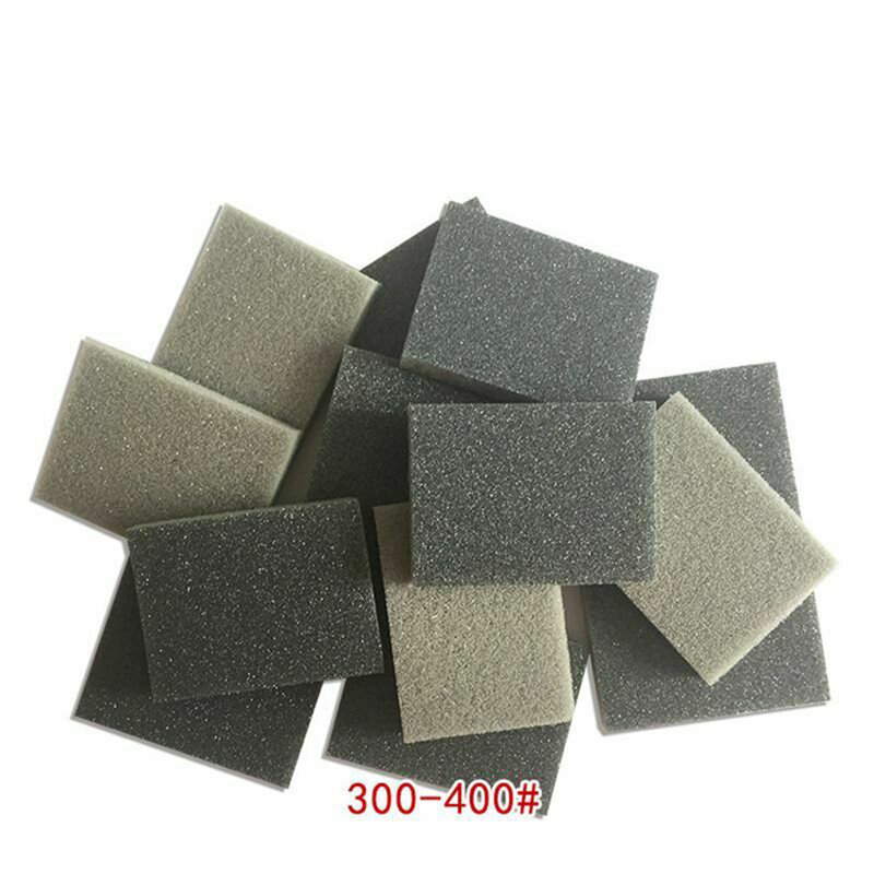 Bodywork Sandpaper Sponge Pads 800-1000# Fine Coarse Grit Oil Proof Polishing Waterproof 1.18 X 1.57\\\\\\\" 1200-1500#