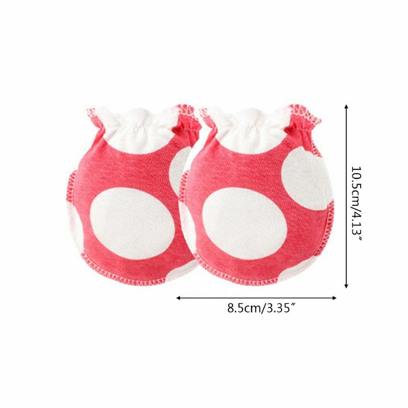 2024 New Baby Anti Scratching Gloves Newborn Gloves for Protection Face Baby Mittens Glove Infant Skin-friendly Hand Accessories
