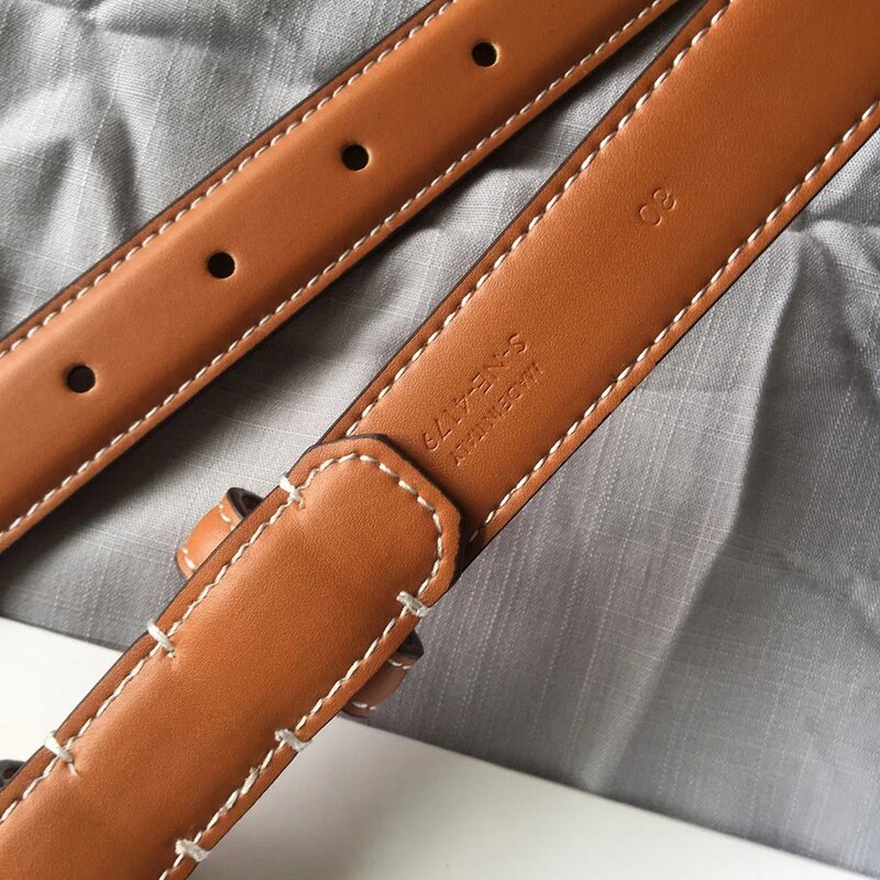 Cinturón clásico de 2,5 cm para mujer, cinturones de cuero genuino de alta calidad para vestido con caja de regalo, marca famosa de diseñador de lujo