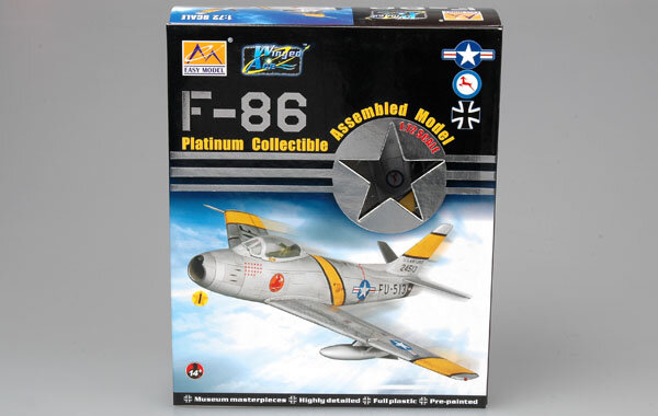 Easymodel-37100, 1/72, F-86F-30, Sabre, Fuerza Aérea de Sudáfrica, Corea, modelo de plástico estático militar, colección o regalo