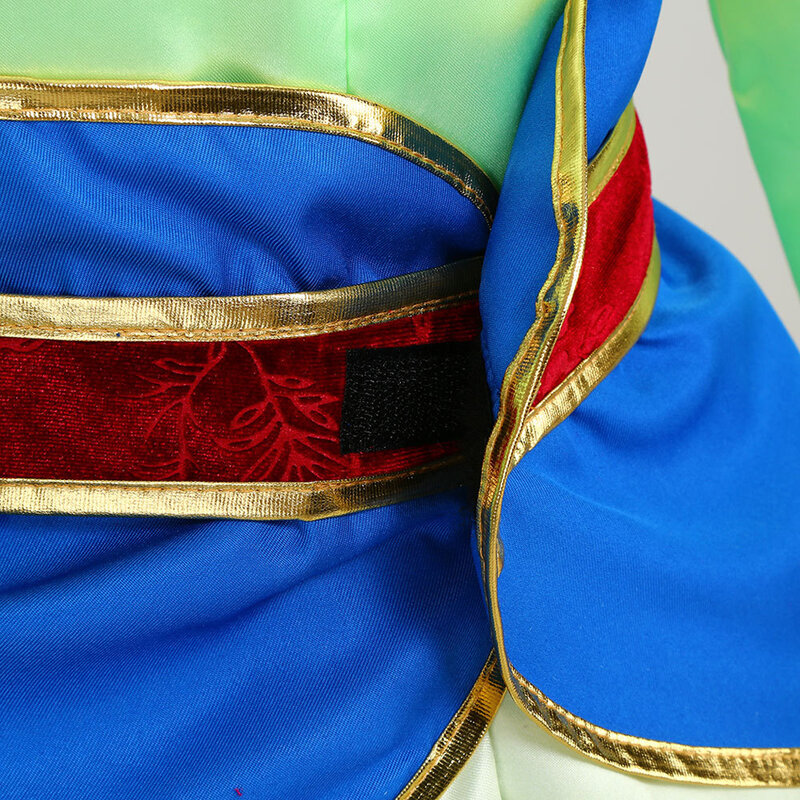 Классическое платье принцессы, костюм для карнавала и Хэллоуина из мультфильма Диснея хуамулан, традиционная одежда ханьфу