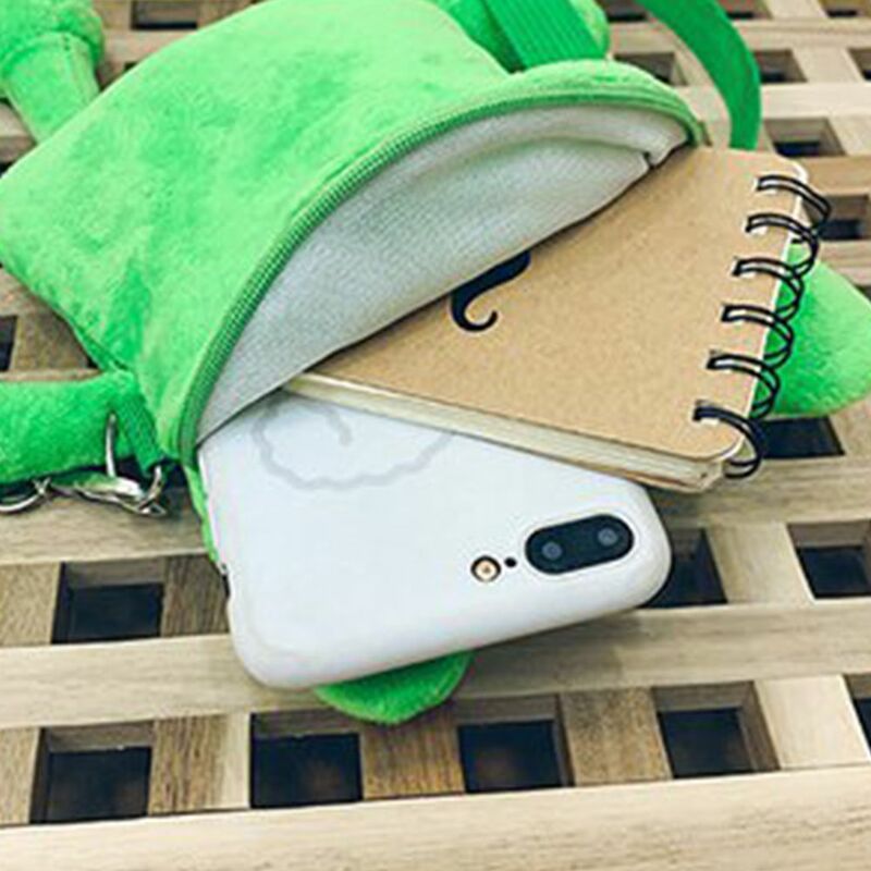 Повседневная забавная игрушка подарок универсальные детские дорожные сумки в Корейском стиле милые маленькие сумки женские сумки лягушка
