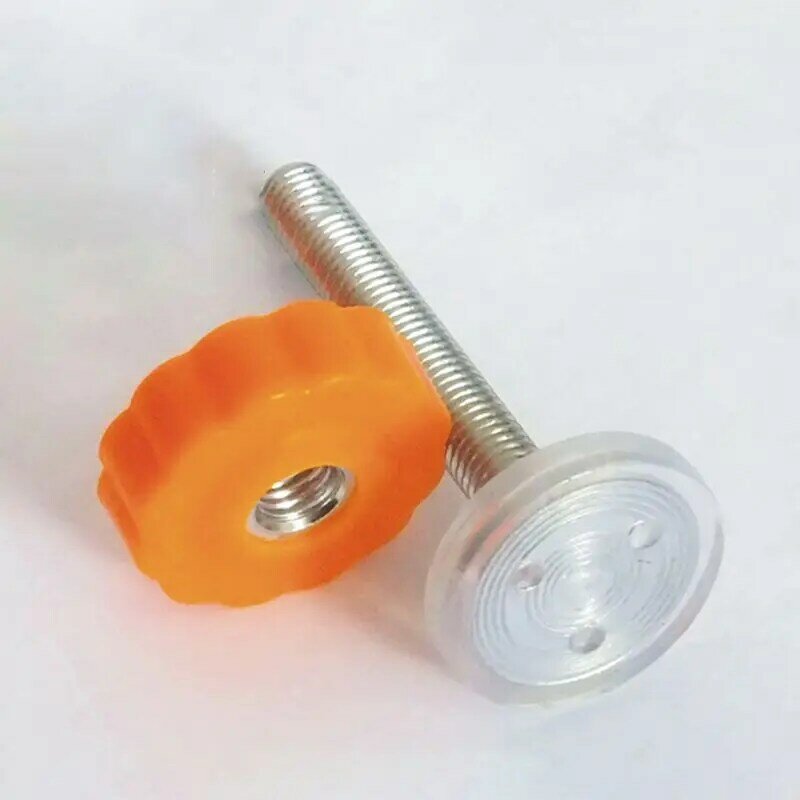 4-pack drukpoorten Spindelstangen met schroefdraad (10 mm) Babypoorten accessoire voor alle op druk gemonteerde