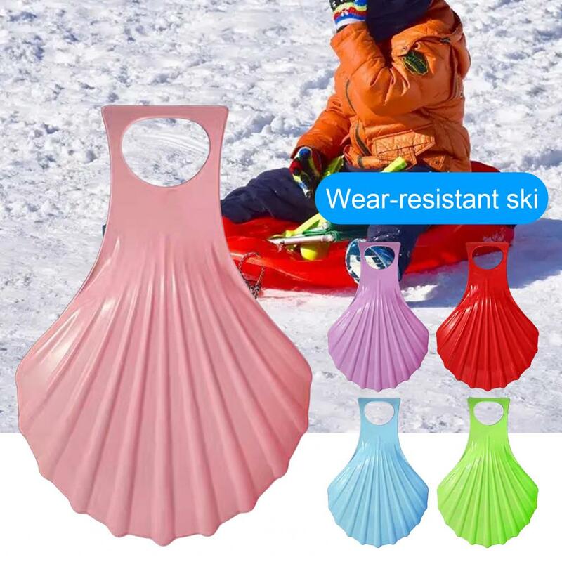 Thick Winter Outdoor Sport Tools Kids Adult Snow Sled Sledge Ski Board Sleigh Outdoor Grass Plastic Boards Sand Slider Snow Luge
