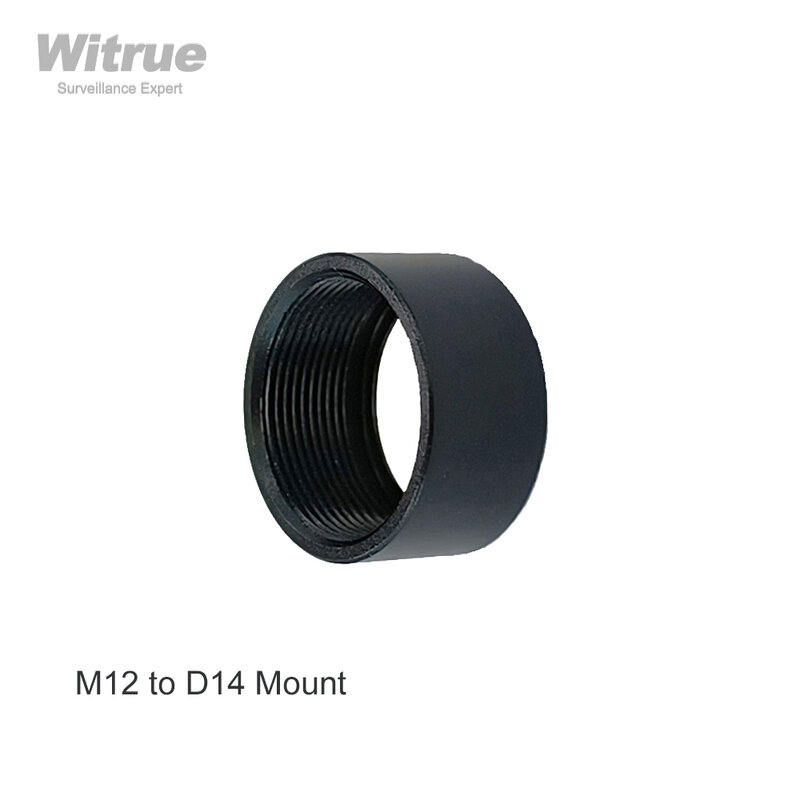 Witrue – bague d'adaptation M12 à D14, accessoires de vidéosurveillance