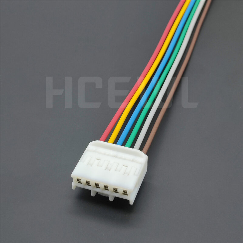 Conector do carro Wire Harness Plug, 90980-10957, 6P, alta qualidade, original, acessórios do carro