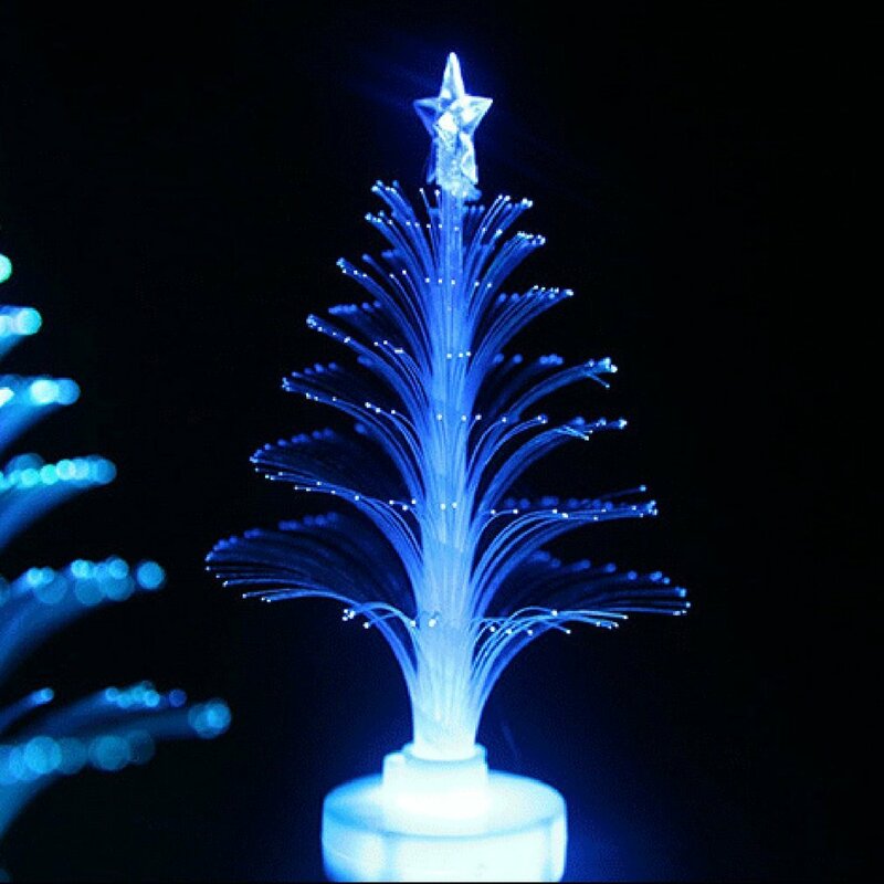 Kolorowe choinki zmiana koloru światła pokój lampa ledowa Ornament dekoracyjny mała lampka nocna na festiwal imprezy domowej