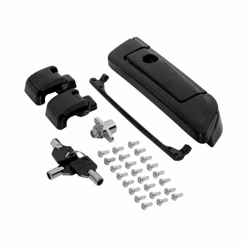 Motorcycle Pack Trunk Lid Latch Lock Key Hardware Kits For Harley Tour Pak Touring Road Glide Electra Glide Road King 2014-2023
