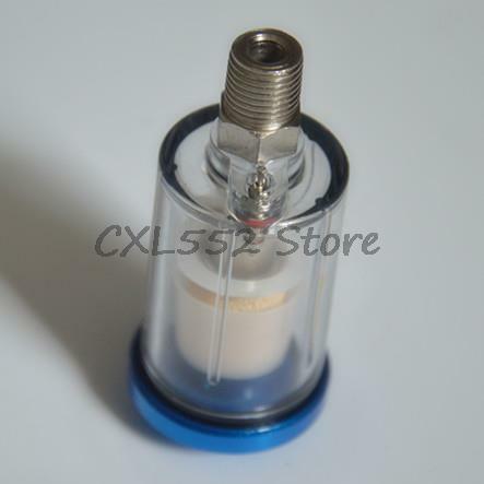 1pc 1/4 "rosca única grade spray filtro separador de água óleo ferramenta pneumática filtro de água