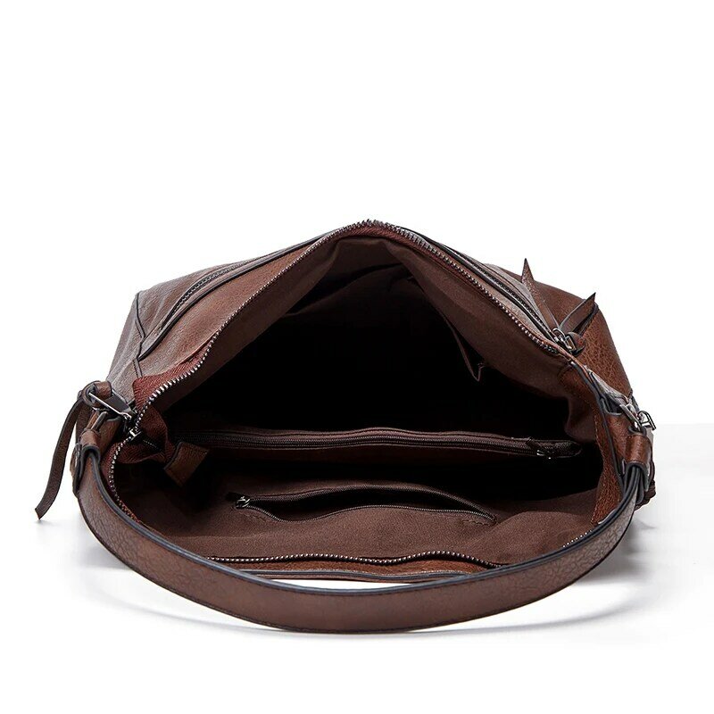 Winter Vintage PU Leather Handbag tassel Women Bag Hand Bag  Fashion Shoulder Bags for women 2023 Luxury Totes Bag bolso mujer