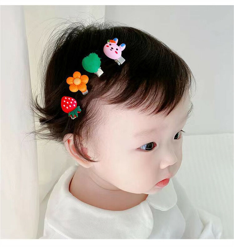 10pcs Children'S Mini Hairpin Color Small Clip Bangs Broken Hair Clip Does Not Hurt The Hair Children'S Hair Accessories