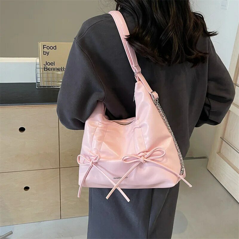 CGCBAG tas jinjing wanita kapasitas besar Fashion tas bahu perjalanan sederhana merek tas tangan kulit wanita desainer mewah