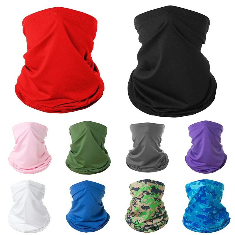 Protection Scarf Cycling Scarf Hiking Neck Gaiter Outdoor Protection Scarf Anti-ultraviolet Camping Comfortable