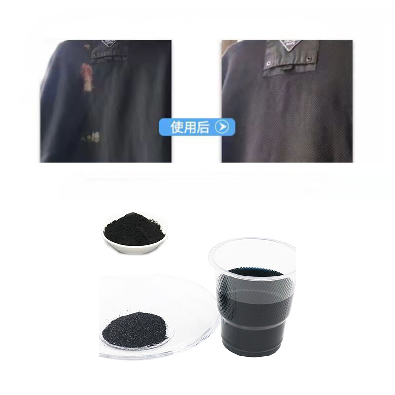 50g/100g tessuto nero colorante abbigliamento ricondizionato agente colorante cotone lino Jeans tela pigmento casa Tie-Dye forniture fatte a mano