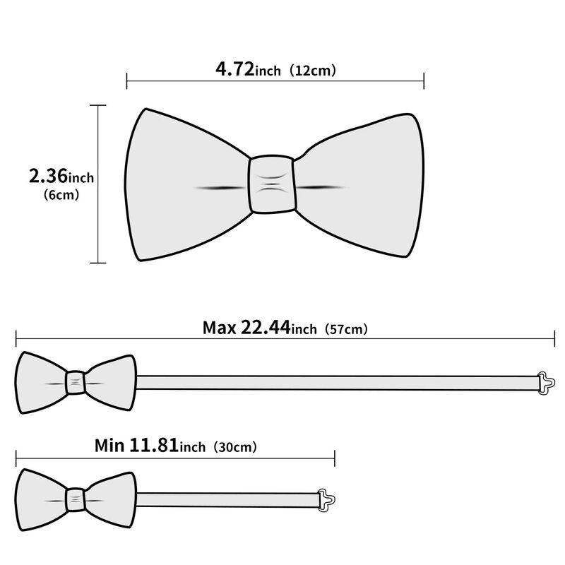 Hi-Tie Grey Plaid Mens Bow Tie Hankerchief Cufflink Pre-tied Silk Butterfly Knot Bowtie for Male Business Party Wholesale