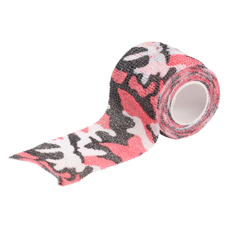 4.5M Self Adhesive Camouflage Elastic Wrap Tape For Hunt Disguise Elastoplast Sports Protector Ankle Knee Finger Arm Bandage