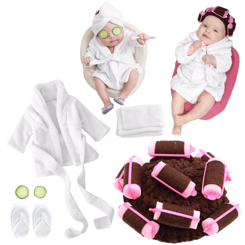 Costume pour bébé, accessoires photographie, tenue, cadeau douche pour nouveau-né