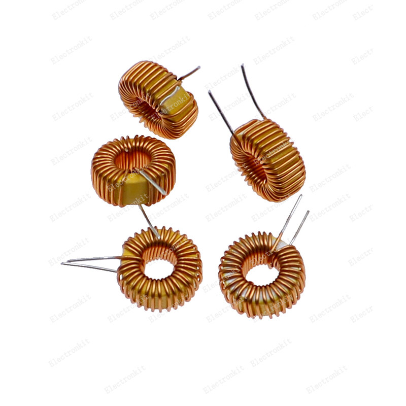 50pcs Toroid Core Inductor Wire Wind Wound kit Box 10uH 22uH 33uH 47uH 47uH 56uH 100uH 220uH 330uH 470uH