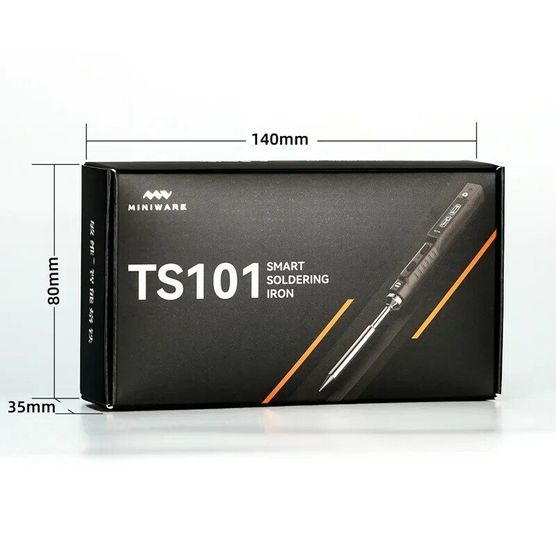 TS100 Upgrade Version TS101 Pen-type MINI Programmable Smart Adjustable Digital LCD Electric Soldering Iron Welding Tool ARM MCU