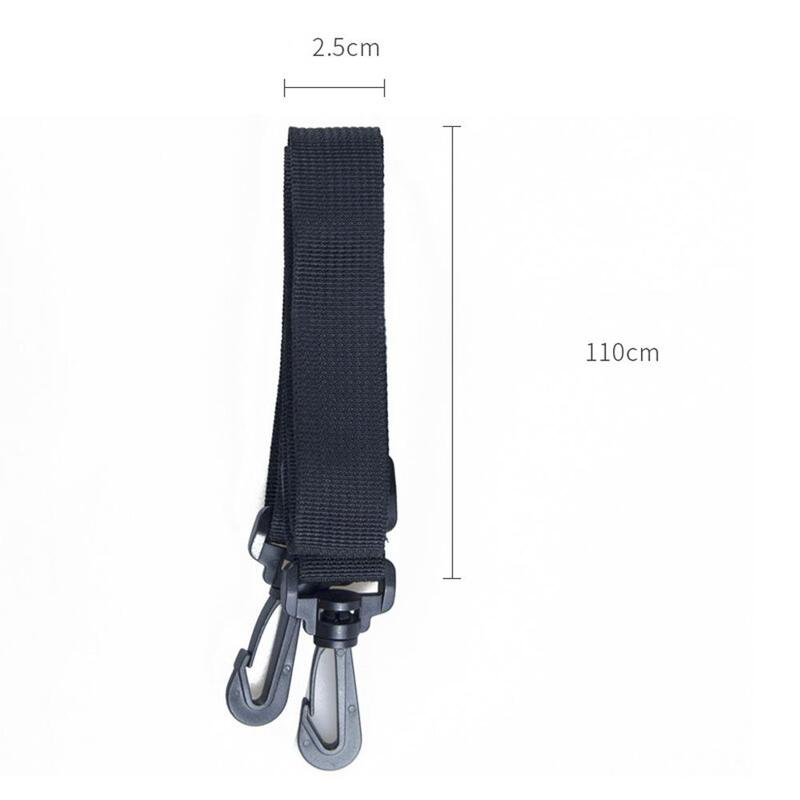 Sac à bandoulière noir réglable pour femmes et hommes, ceinture de remplacement détachable, sacoches à poignée, ceinture de haute qualité