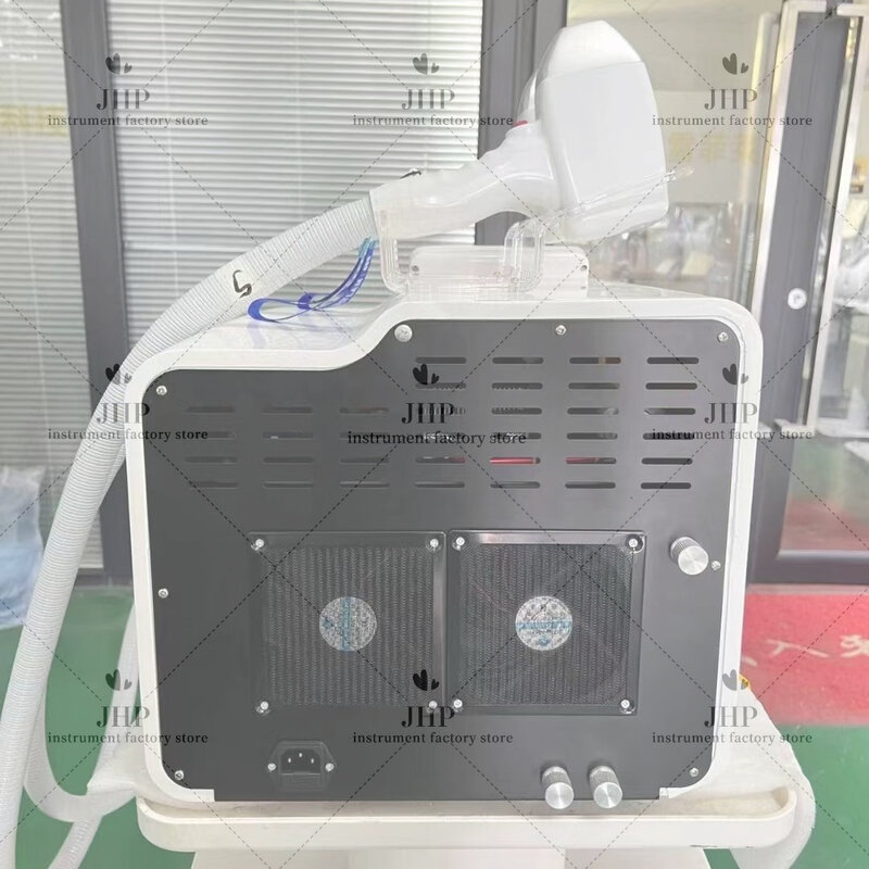 Máquina de depilación láser de diodo de 808nm, equipo de depilación de 2000w, tres longitudes de onda, dispositivo profesional de titanio y hielo